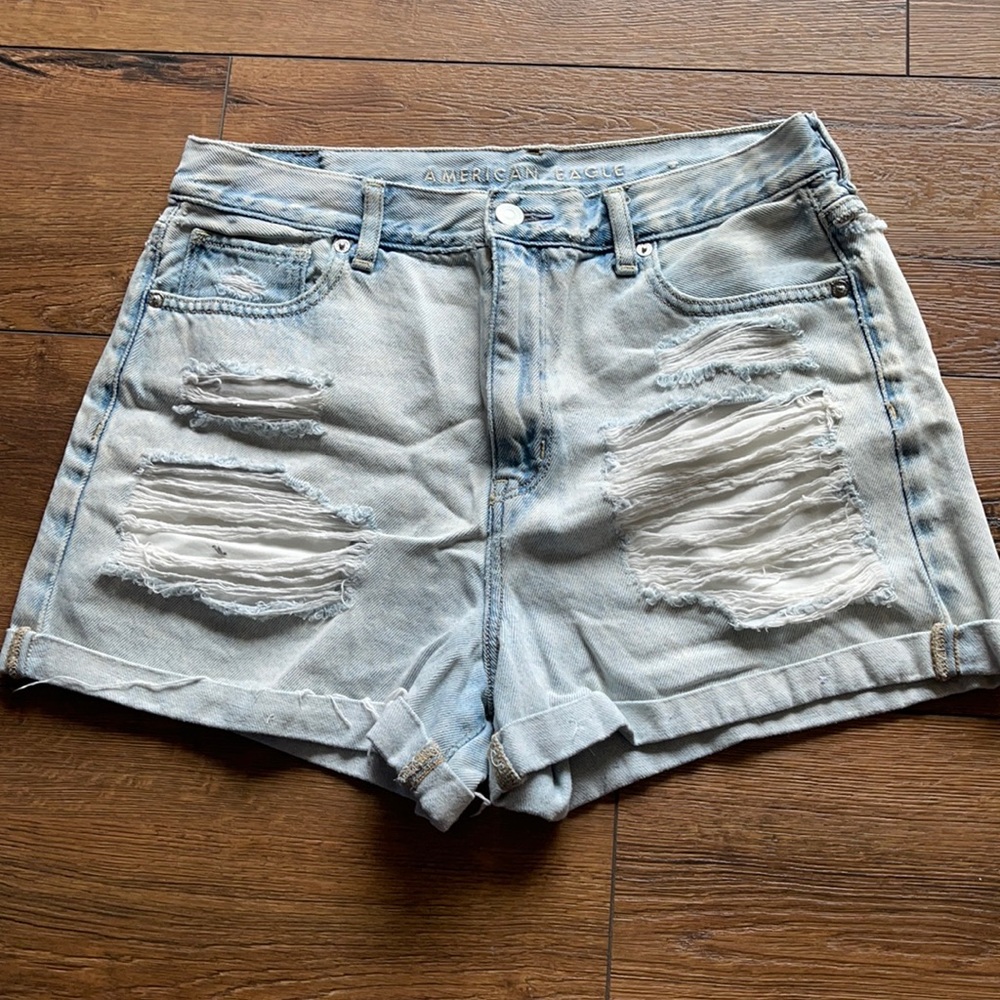 High Waisted Jean Shorts